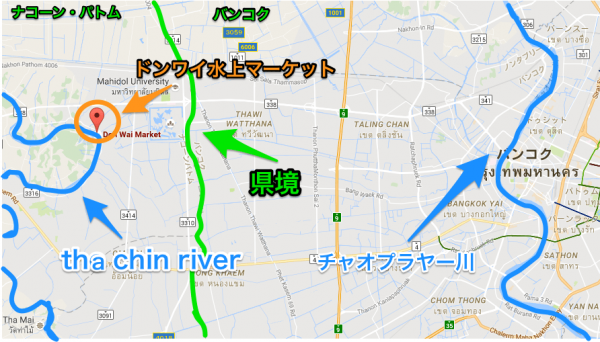 tha chin river地図