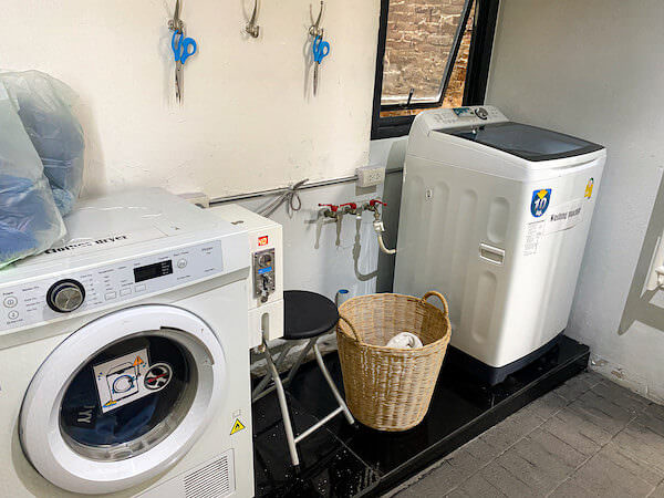 ロイ ホテル（Loyy Hotel）の洗濯機と乾燥機