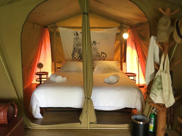 ララ ムクハ テンティッド リゾート カオヤイ（Lala Mukha Tented Resort Khao Yai）のテント内１