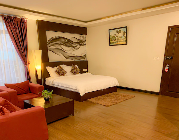 シン ラン シン ホテル（Xin Lan Xin Hotel）の客室１