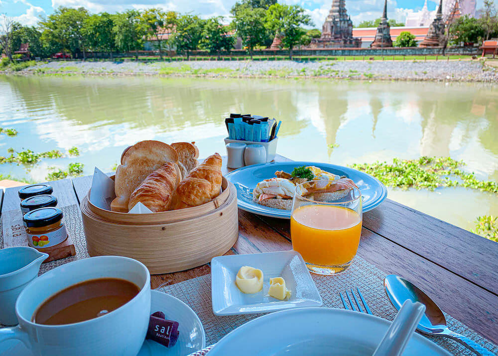 サラ アユタヤ（sala ayutthaya）の朝食