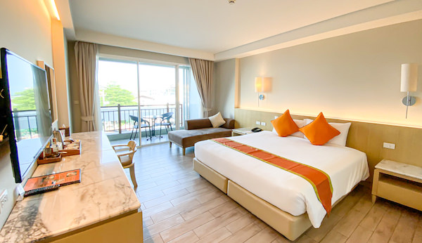 ハイシア ホアヒン ホテル（Hisea Huahin Hotel）の客室１