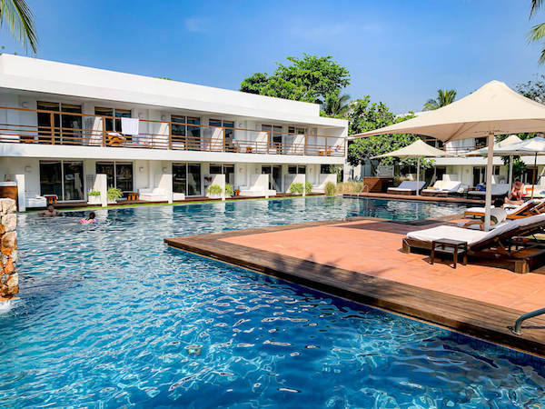 プタラクサ ホアヒン リゾート（Putahracsa Hua Hin Resort）のプール２