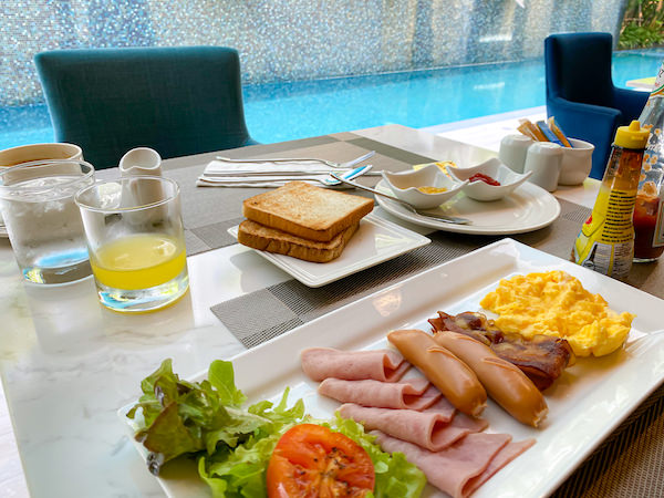 メイヴン スタイリッシュ ホテル ホアヒン（Maven Stylish Hotel Hua Hin）の朝食