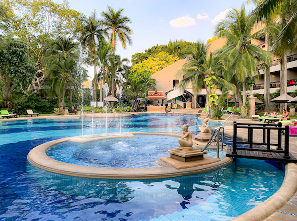 サイアムベイショアリゾートパタヤ（Siam Bayshore Resort Pattaya）のファミリー用プール１