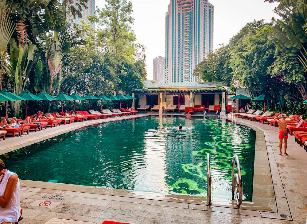 マンダリン オリエンタル バンコク（Mandarin Oriental Bangkok）のプール１