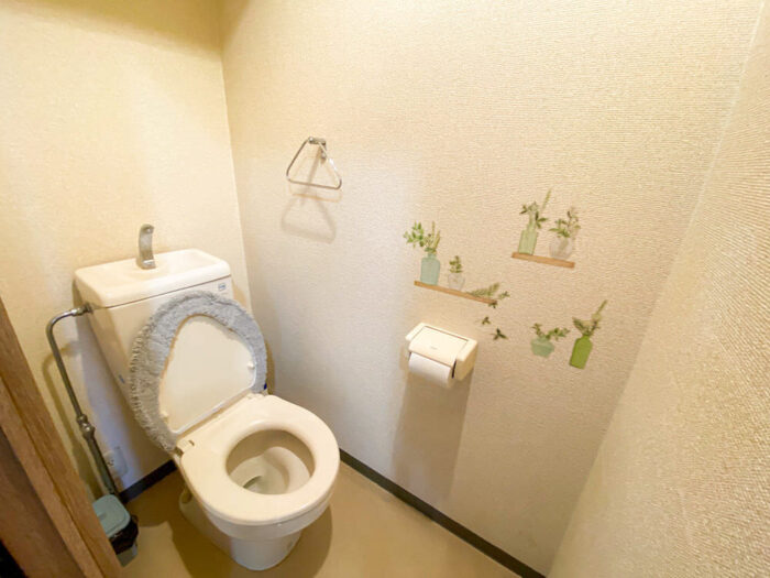 1ルームマンションタイプ個室寮のトイレ