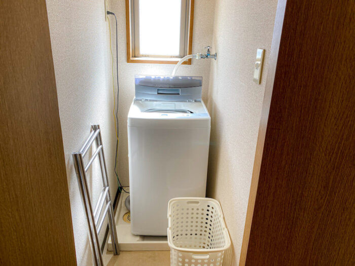 1ルームマンションタイプ個室寮の洗濯機
