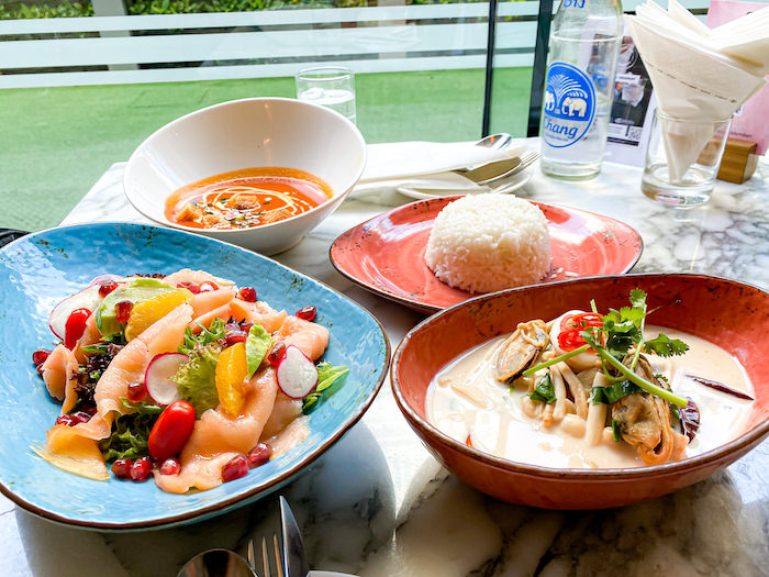 ダブルツリー バイ ヒルトン スクンビット バンコク（DoubleTree by Hilton Sukhumvit Bangkok）のレストラン「MONDO」で食べた料理