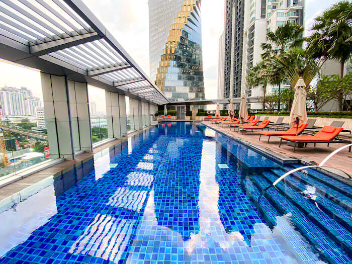 バンコク マリオット ホテル スクンビット（Bangkok Marriott Hotel Sukhumvit）のプール