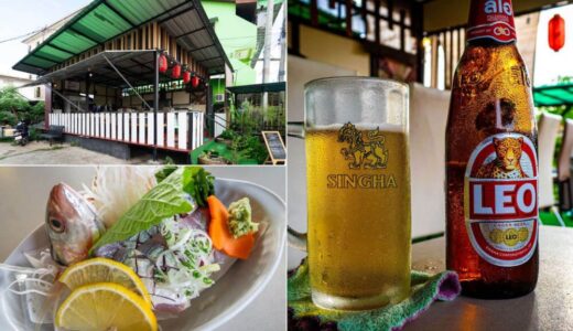 パタヤの新しい日本食レストラン『泰一』、エミさん食堂の跡地にオープン