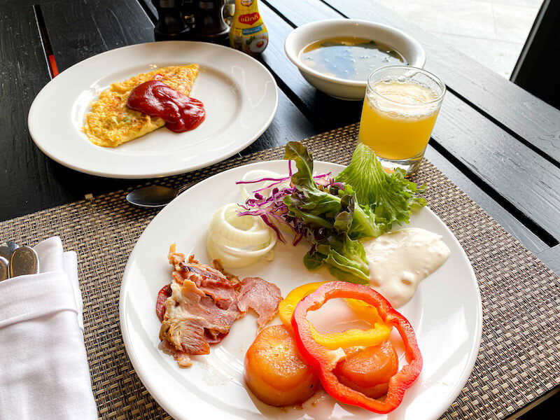 ル メリディアン チェンライ リゾート（Le Meridien Chiang Rai Resort）の朝食