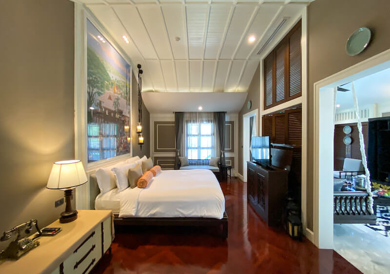 コロニアル リバーフロント スイート（Riverfront Colonial Suite）のベッドルーム