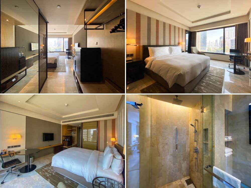 ダブルツリー バイ ヒルトン ホテル スクンビット バンコク（DoubleTree by Hilton Sukhumvit Bangkok）のキングベッド（King Guest Room）
