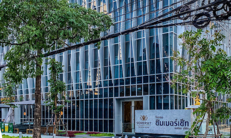 サマセット メゾン アソーク バンコク（Somerset Maison Asoke Bangkok）の外観