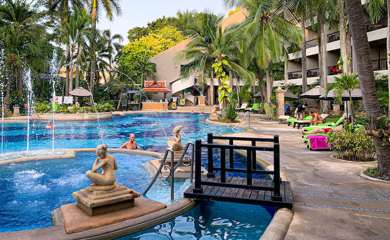 サイアムベイショアリゾートパタヤ（Siam Bayshore Resort Pattaya）のファミリー用プール４
