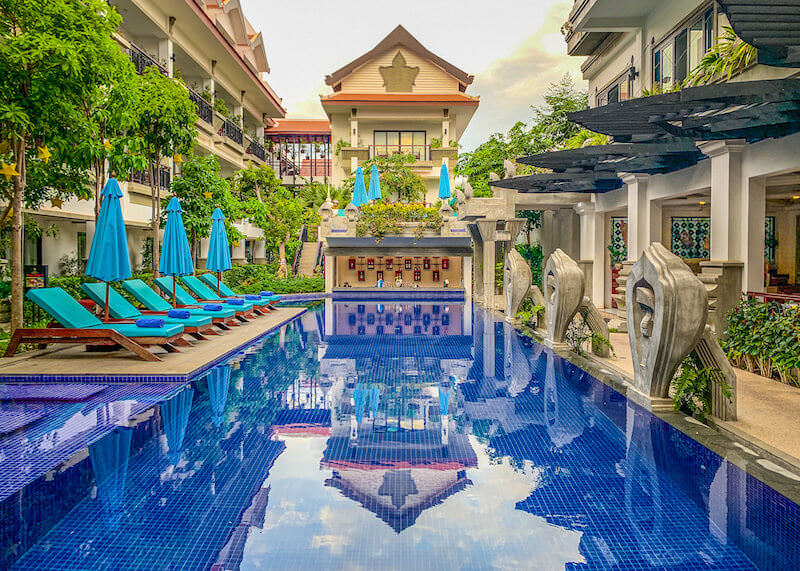 クメール マンション レジデンス（Khmer Mansion Residence）のプール