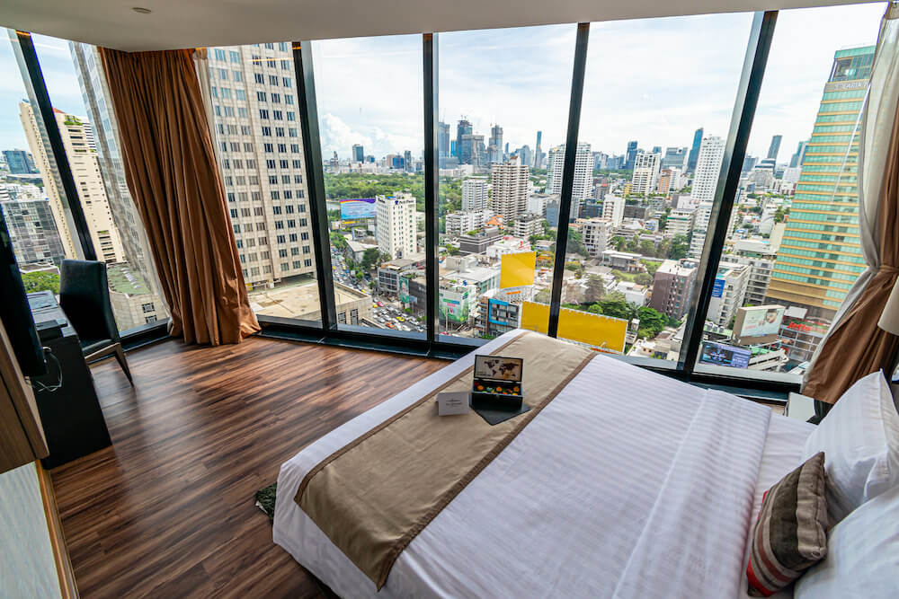 ザ コンチネント バンコク バイ コンパス ホスピタリティ（The Continent Bangkok by Compass Hospitality）のコンチネント パノラマビュールーム（Continent Panorama View Room）２