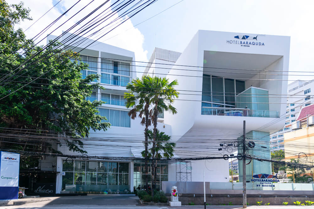 ホテル バラクーダ ヒートン パタヤ バイ コンパス ホスピタリティ（Hotel Baraquda Heeton Pattaya by Compass Hospitality）の外観