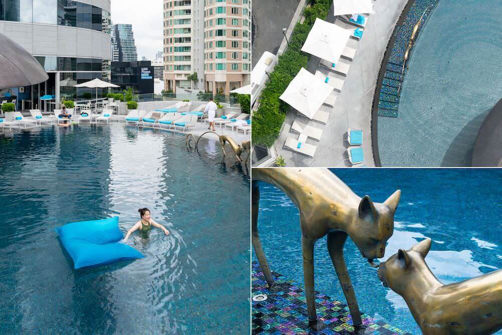 Wバンコクホテル（W Bangkok）のプール