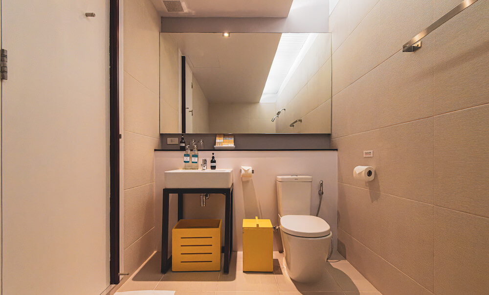 エクスプローラー コ パンガン（Explorar Koh Phangan）の客室バスルーム１