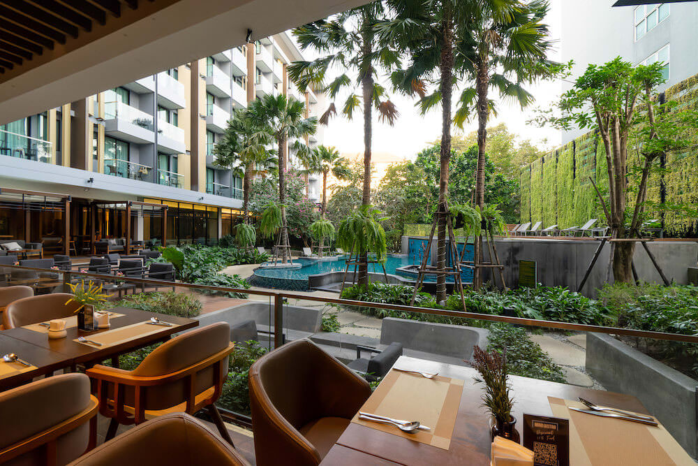 ホテル アンバーパタヤ（Hotel Amber Pattaya）のプール１