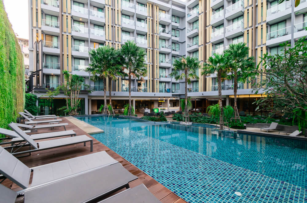 ホテル アンバーパタヤ（Hotel Amber Pattaya）のプール３