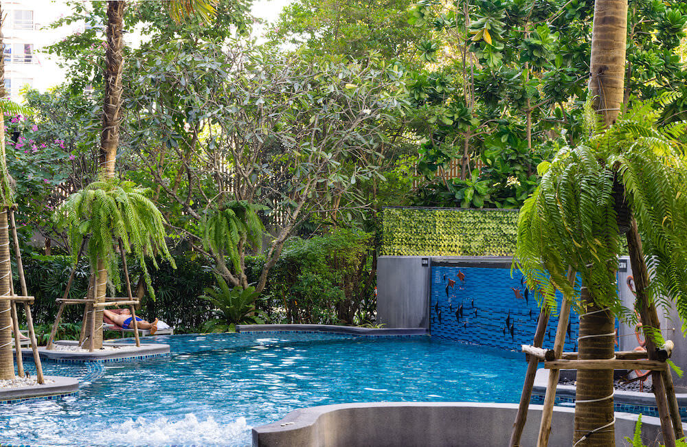 ホテル アンバーパタヤ（Hotel Amber Pattaya）のプール５