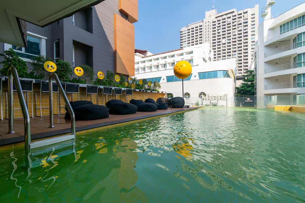 ムード ホテル パタヤ（Mood Hotel Pattaya）のプール１