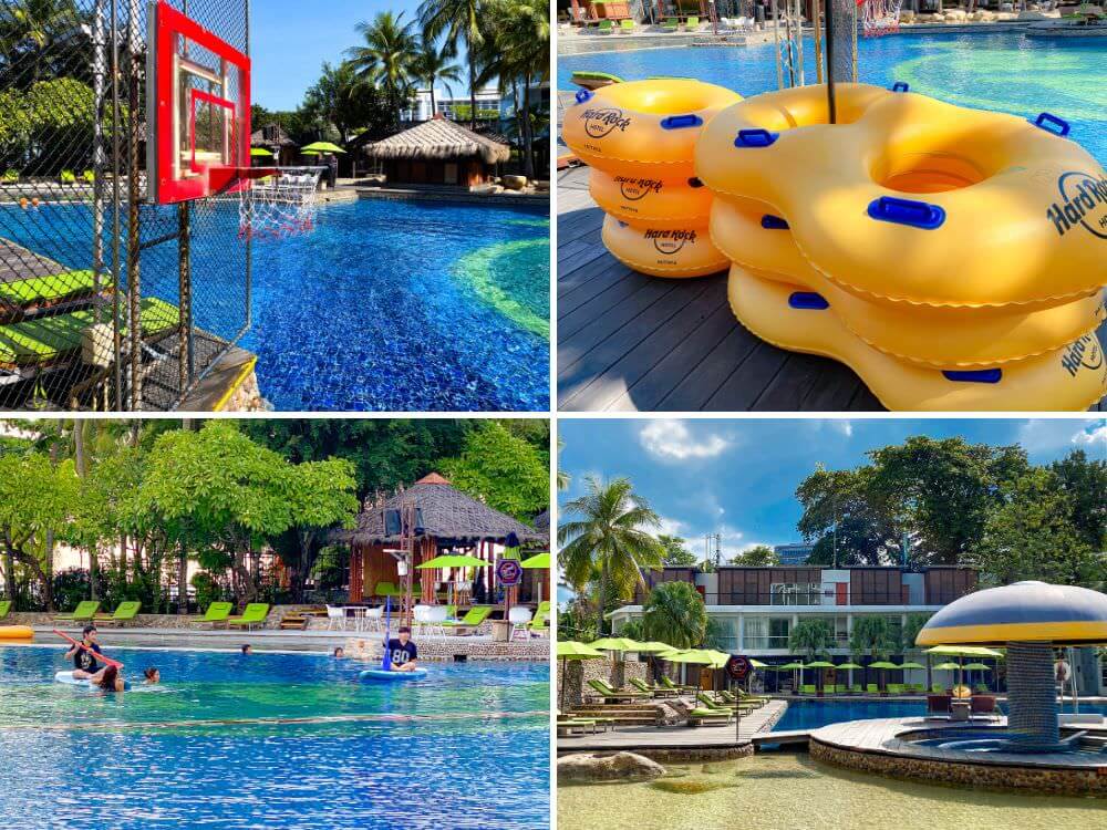 ハードロックホテル パタヤ(Hard Rock Hotel Pattaya)のプールにあるアクティビティ