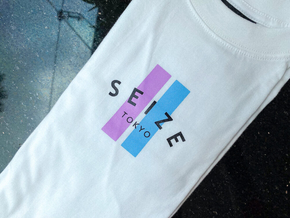 SEIZE TOKYOで購入したTシャツ１