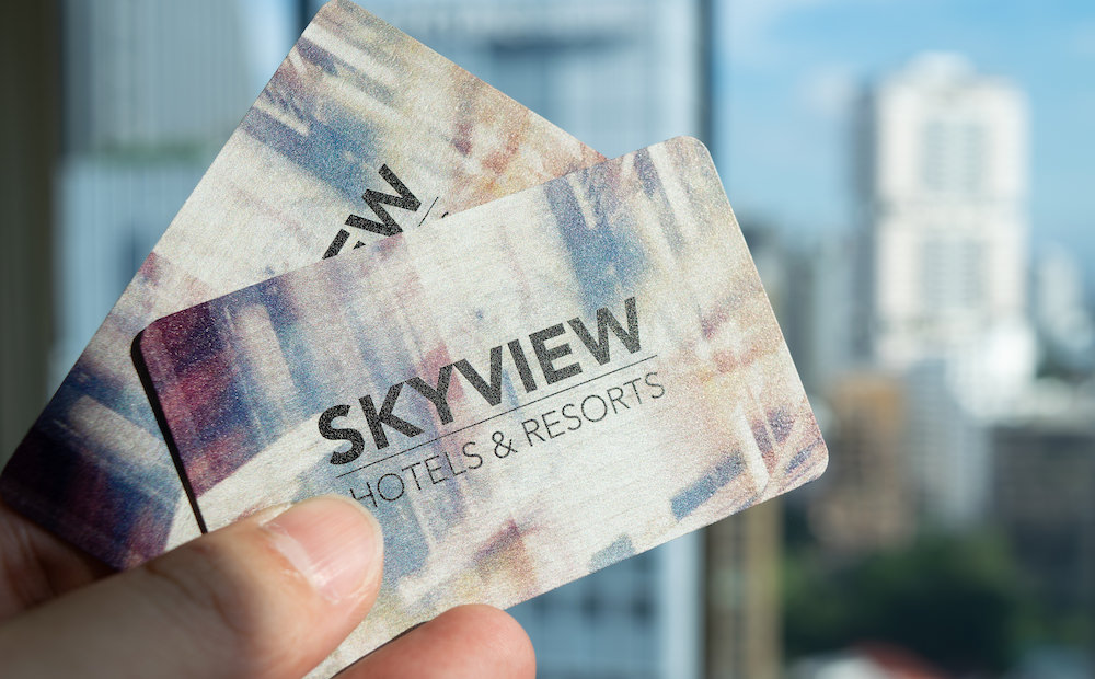 スカイビュー ホテル バンコク エム ディストリクト（SKYVIEW Hotel Bangkok - Em District）の客室「エグゼクティブ スカイビュー スイート (Executive Sky View Suite)」のルームキー