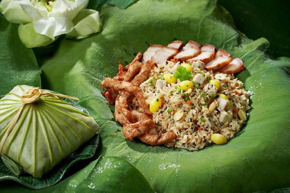 タイ料理「カオホーバイブア」