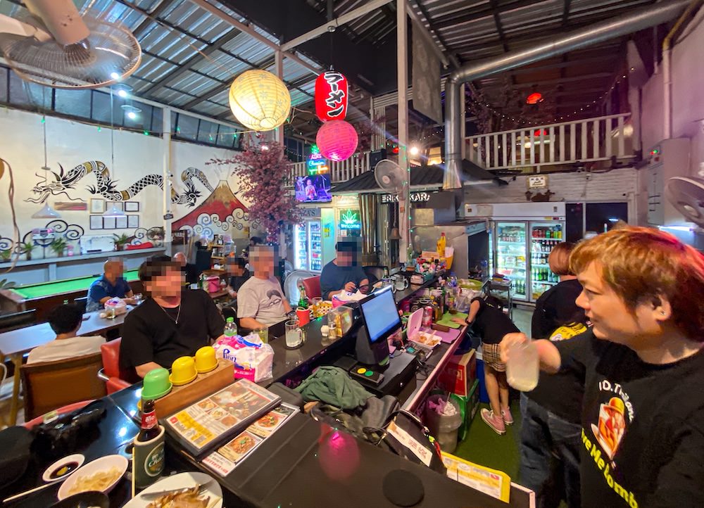 UD Restaurant うまロイ食堂のカウンター