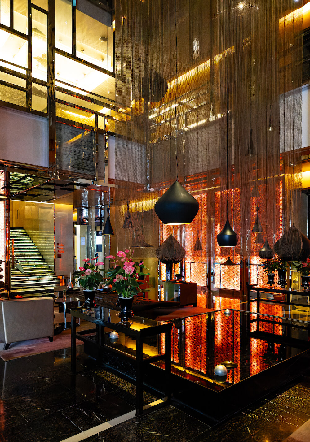 ルネッサンス バンコク ラチャプラソーン ホテル（Renaissance Bangkok Ratchaprasong Hotel）のロビー