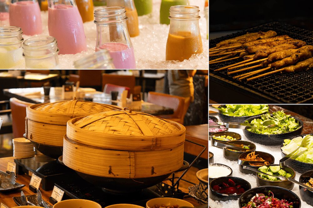 ルネッサンス バンコク ラチャプラソーン ホテル（Renaissance Bangkok Ratchaprasong Hotel）の朝食ビュッフェ２