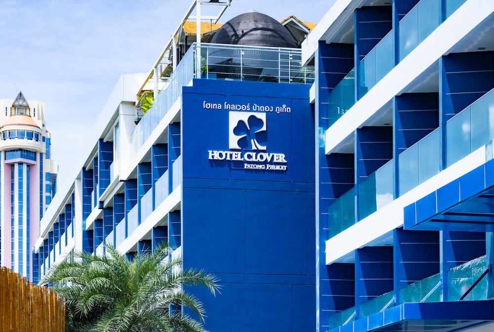 ホテルクローバーパトンプーケット（Hotel Clover Patong Phuket）の外観