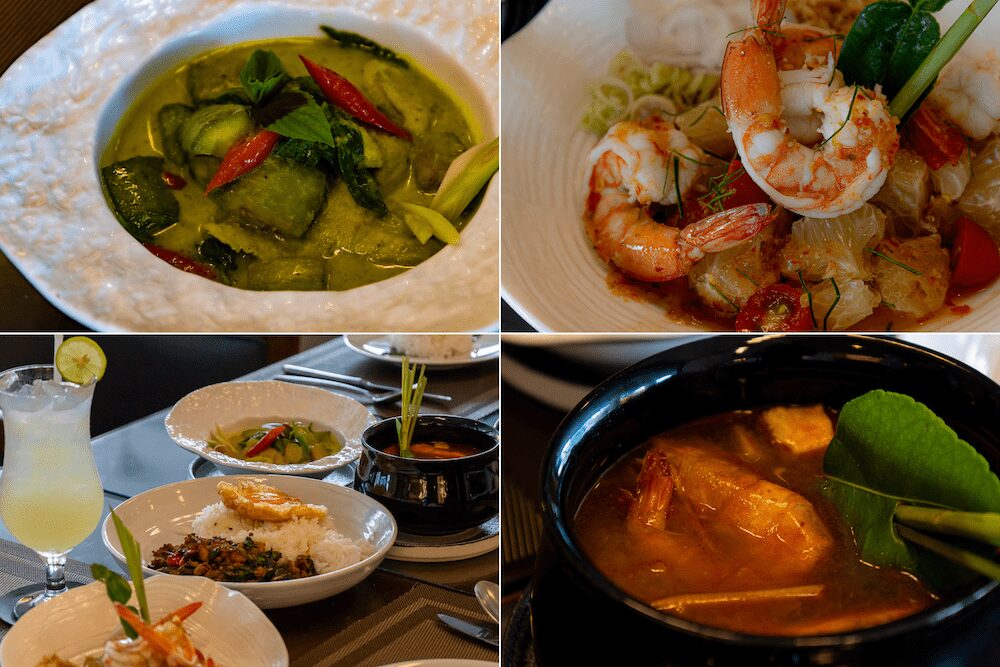 ホテルクローバーパトンプーケット（Hotel Clover Patong Phuket）のレストランで食べたタイ料理