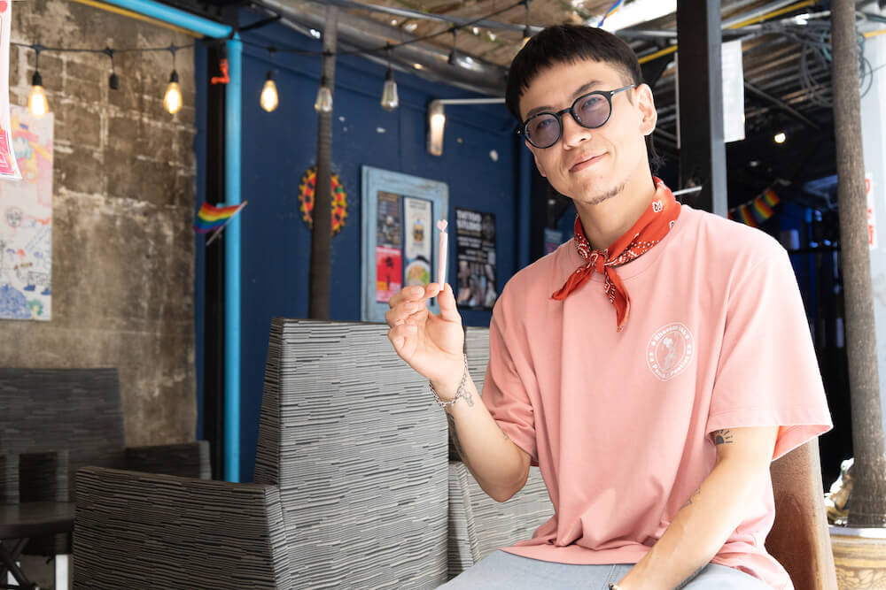 カオサン通りの大麻ショップ「ビーチパンティーズ」のKenさん