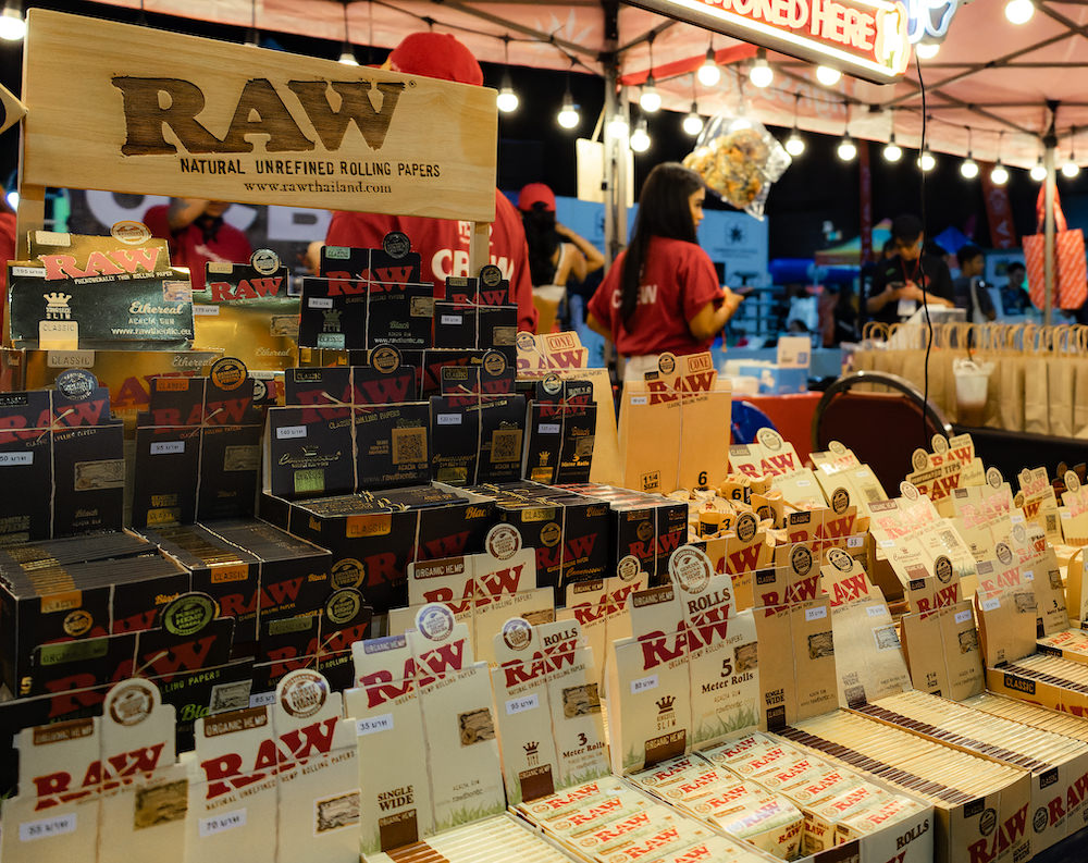 RAWのブース