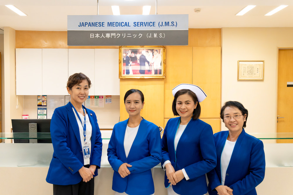 バンコク病院の日本人専門クリニック(J.M.S)