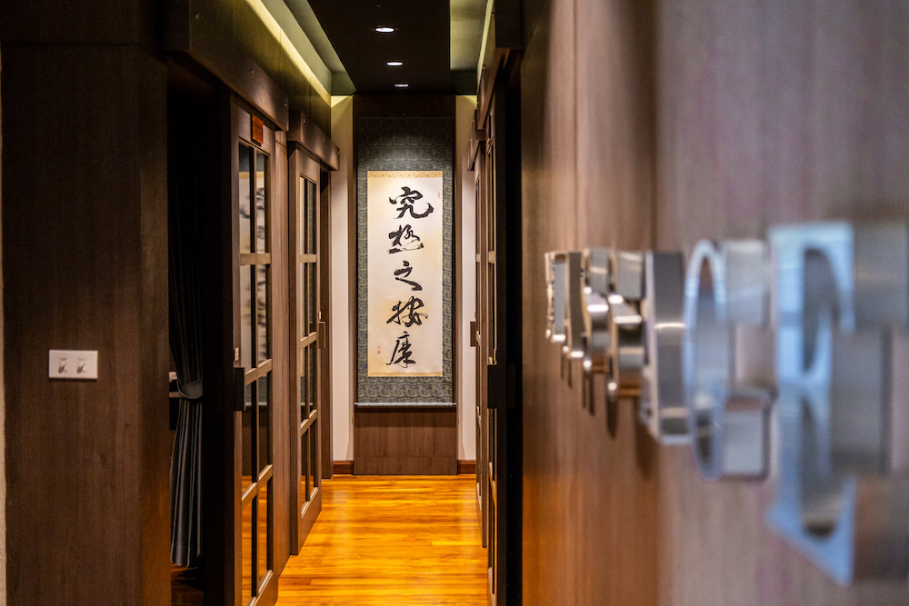 バンコクのTotonoi Sauna and Onsen Bangkok（ととのいサウナ アンド バンコク）の通路