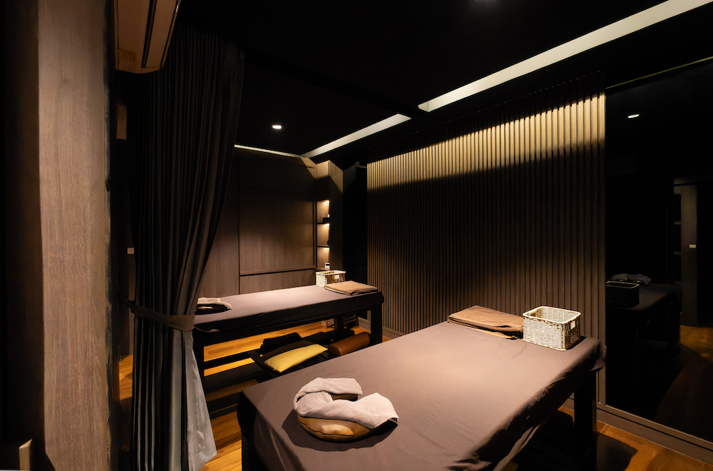 バンコクのTotonoi Sauna and Onsen Bangkok（ととのいサウナ アンド バンコク）のマッサージルーム