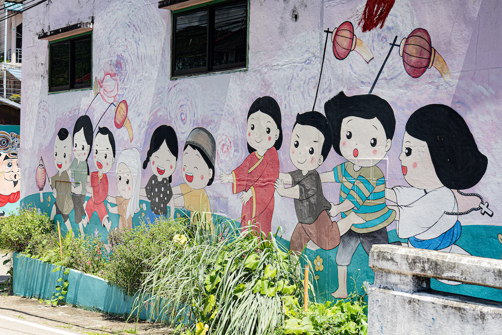 マニタビのツアー初日で立ち寄った中国人村２