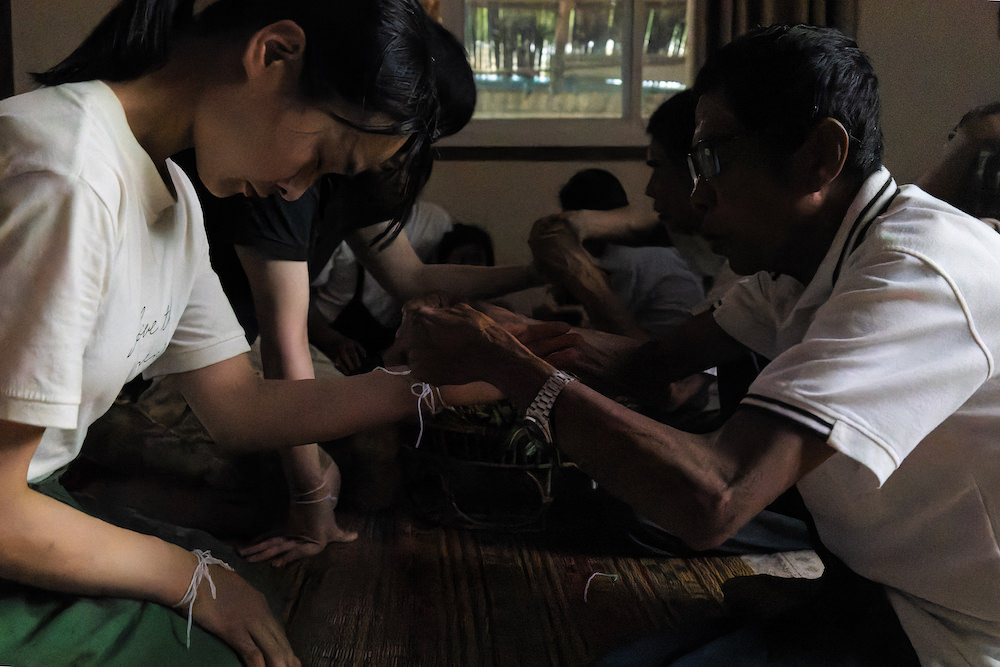 ワンパイ村での儀式