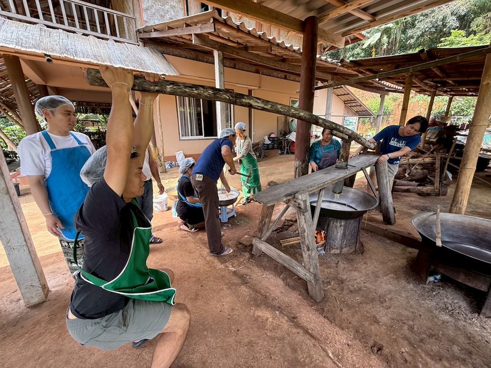 こんにゃく料理＆タイルー風カオソーイづくり体験
