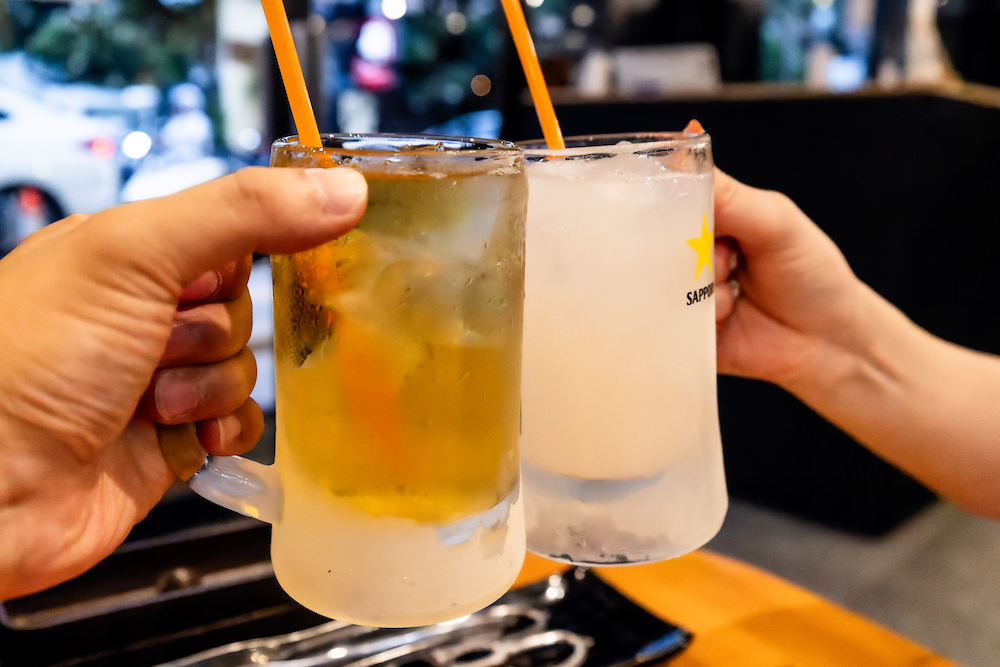Tokyo Grill 31 炉庵離れでの乾杯