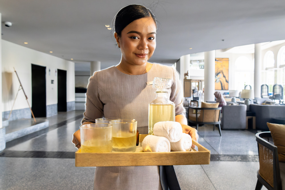 クロス パタヤ プラタムナック（Cross Pattaya Pratamnak）のウェルカムドリンク