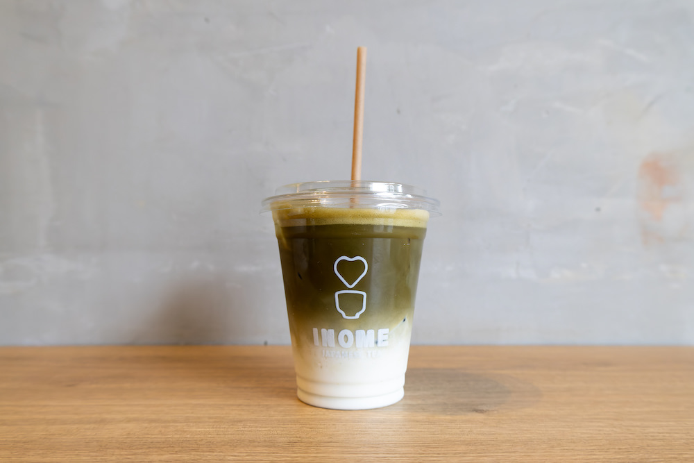 INOME JAPANESE TEA BANGKOKで飲んだHOJI-CHA LATTE