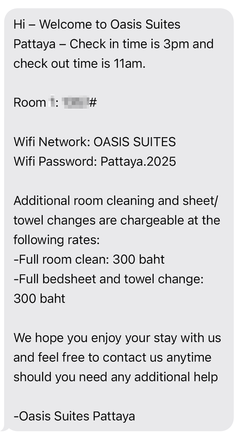 オアシス スイーツ パタヤ（Oasis Suites Pattaya）
